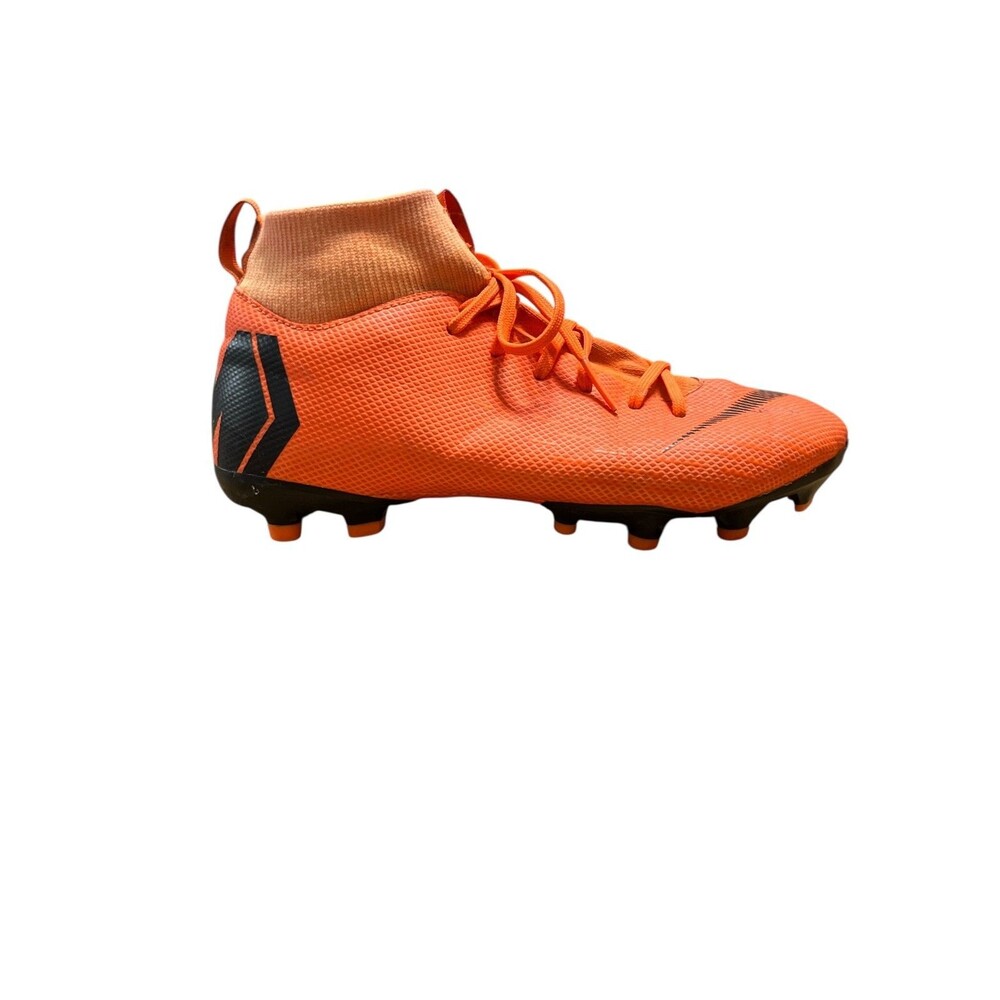 Nike Jr. Mercurial Superfly 6 Academy GS MG Soccere Cleats Kids Sneakers 9" long